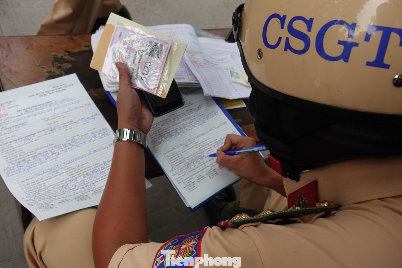 Các trường hợp vi phạm đều bị lập biên bản xử lý theo quy định.