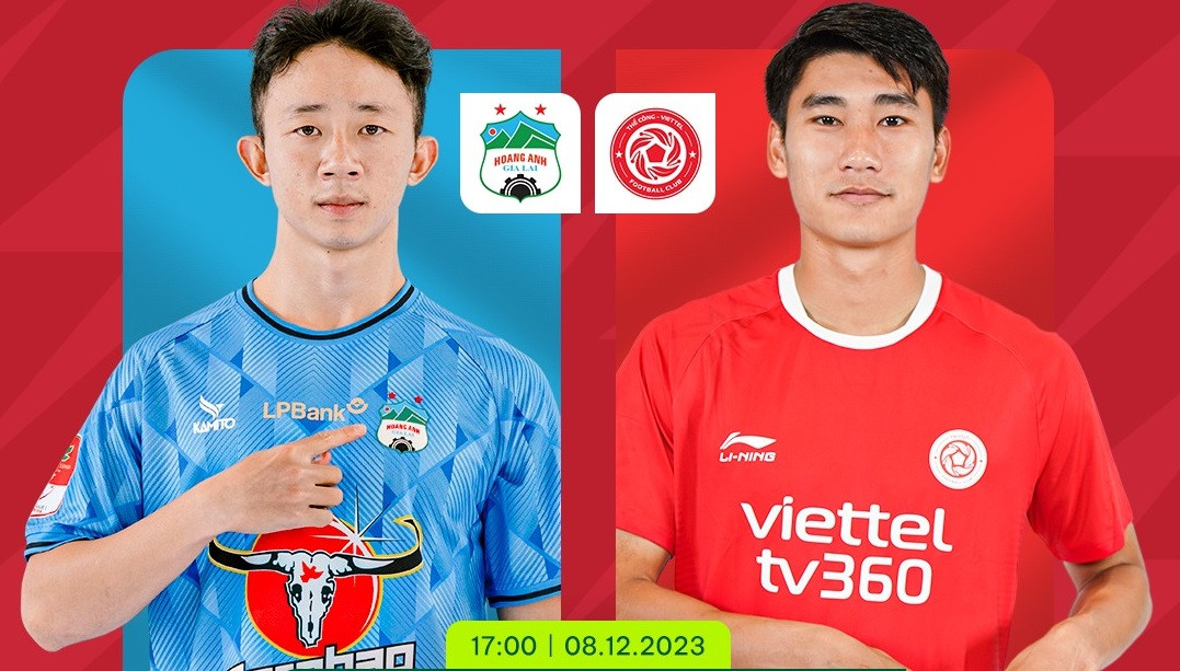 HAGL tiếp đón Thể Công Viettel vào lúc 17h00 hôm nay