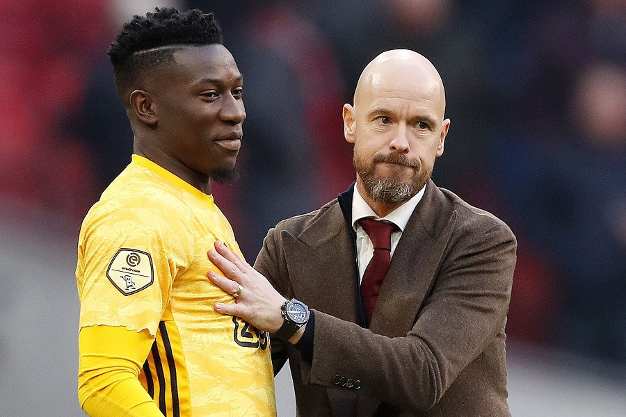 Thủ môn Onana nổi tiếng chơi chân xuất sắc