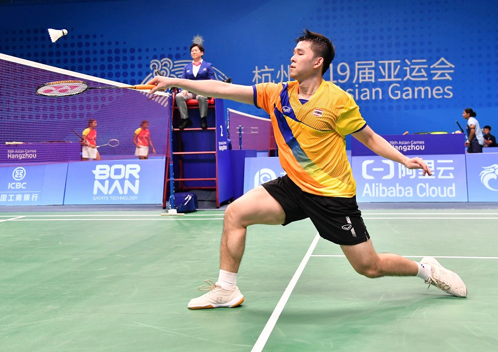 Kunlavut Vitidsarn thể hiện đẳng cấp đúng lúc để đi tiếp. Ảnh: Siam Sports Kunlavut Vitidsarn thể hiện đẳng cấp đúng lúc để đi tiếp. Ảnh: Siam Sports