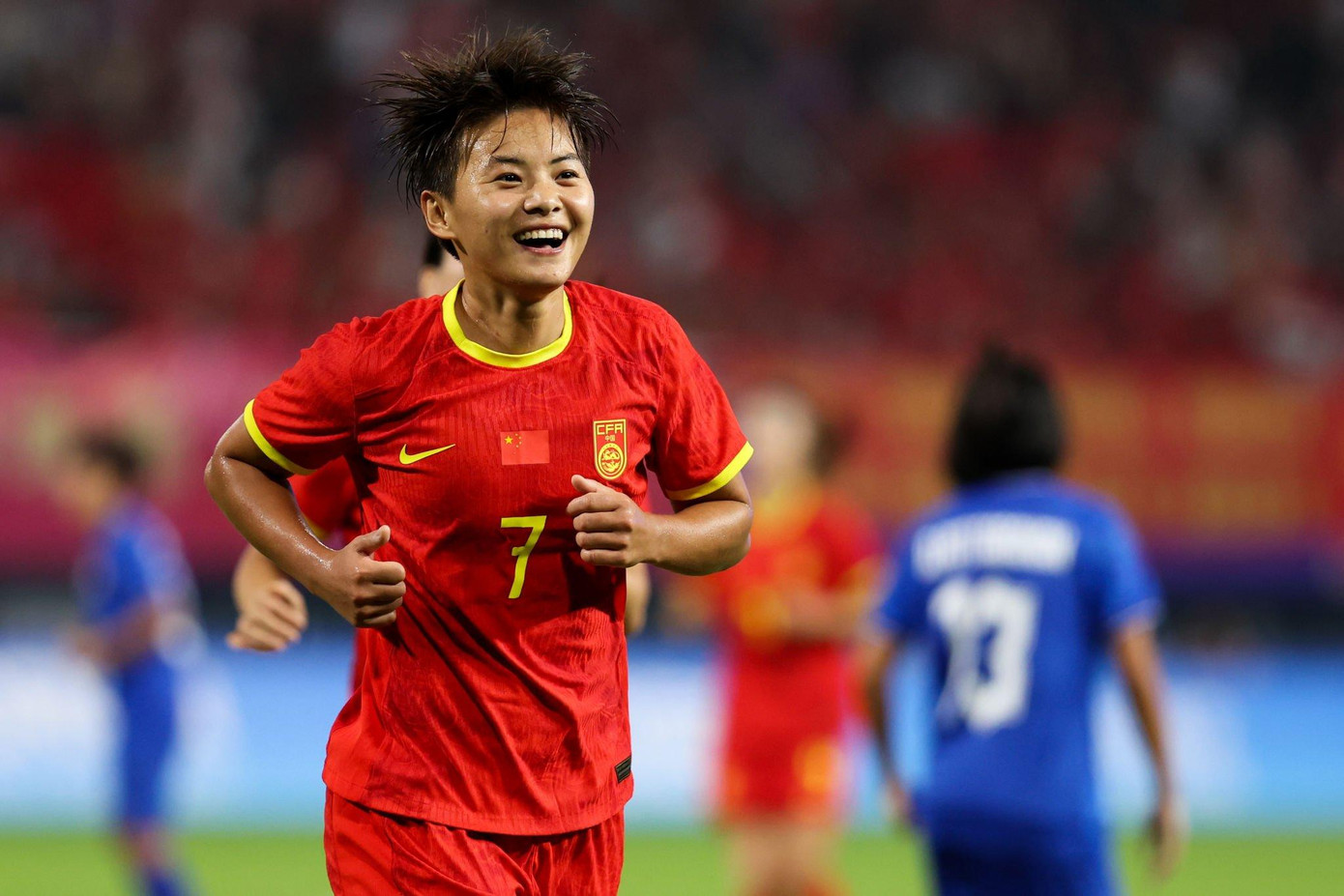 Wang Shuang dẫn đầu danh sách vua phá lưới bóng đá nữ Asiad 19 Wang Shuang dẫn đầu danh sách vua phá lưới bóng đá nữ Asiad 19