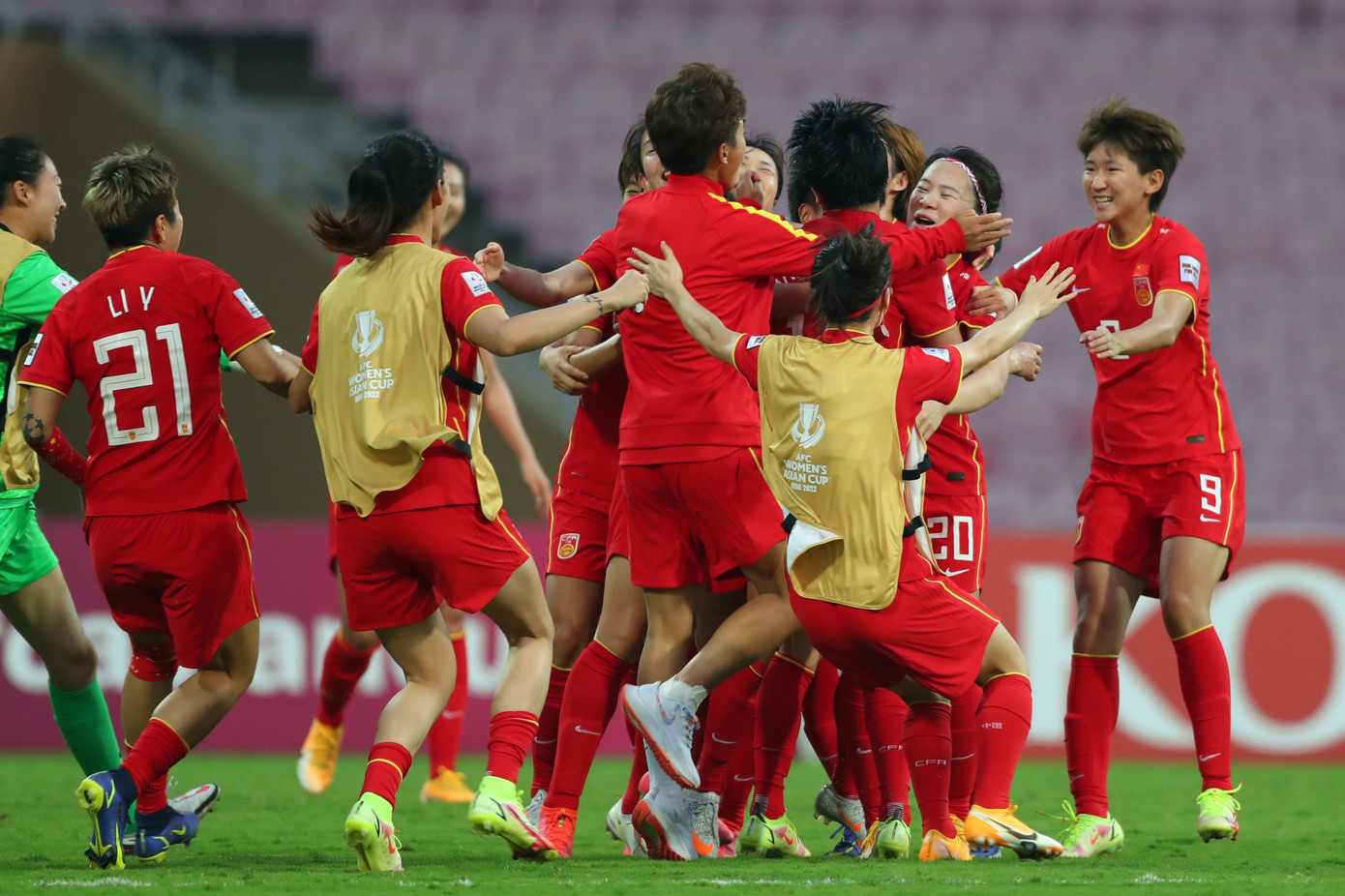 Trung Quốc là nhà vô địch bóng đá nữ châu Á