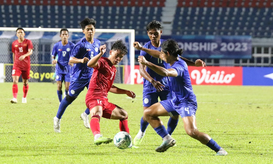 U23 Việt Nam sẽ gặp thử thách lớn trước U23 Malaysia. Ảnh: VFF U23 Việt Nam sẽ gặp thử thách lớn trước U23 Malaysia. Ảnh: VFF