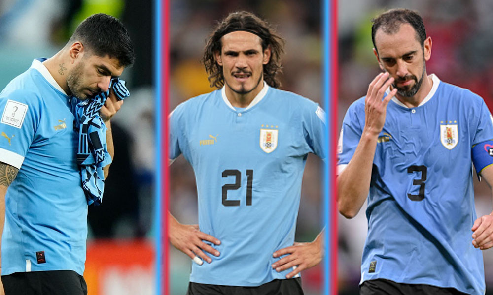 Uruguay phải tập sống không Suarez, Cavani và Godin Uruguay phải tập sống không Suarez, Cavani và Godin