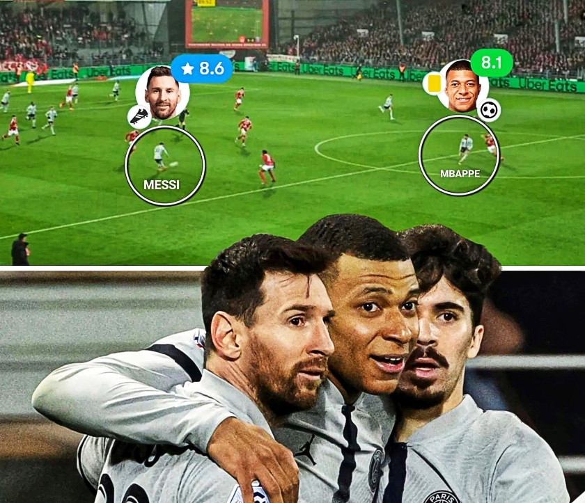 Pha kiến tạo đẳng cấp của Messi cho Mbappe trong trận đấu với Brest Pha kiến tạo đẳng cấp của Messi cho Mbappe trong trận đấu với Brest