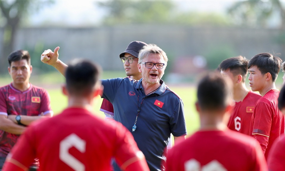 U22 Việt Nam quyết thắng U22 Malaysia để giành vé sớm. Ảnh: VFF U22 Việt Nam quyết thắng U22 Malaysia để giành vé sớm. Ảnh: VFF