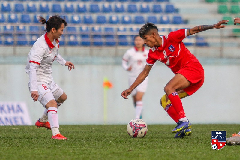 ĐT nữ Việt Nam có cơ hội tốt để &quot;thực chiến&quot; trước SEA Games 32. Ảnh: ANFA