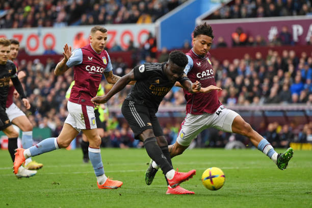 Arsenal ngược dòng đầy cảm xúc trong cuộc đua bàn thắng ở Villa Park ảnh 15 Arsenal ngược dòng đầy cảm xúc trong cuộc đua bàn thắng ở Villa Park ảnh 15