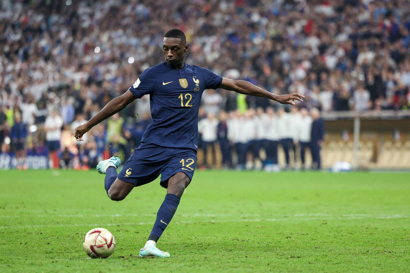 Muani chói sáng ở chung kết World Cup 2022