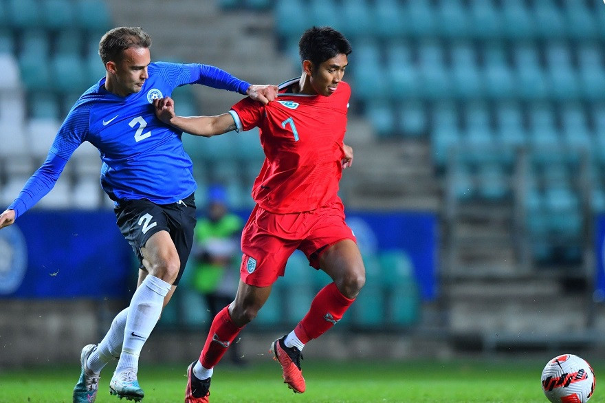 Thái Lan vừa có trận hòa ấn tượng trước Estonia