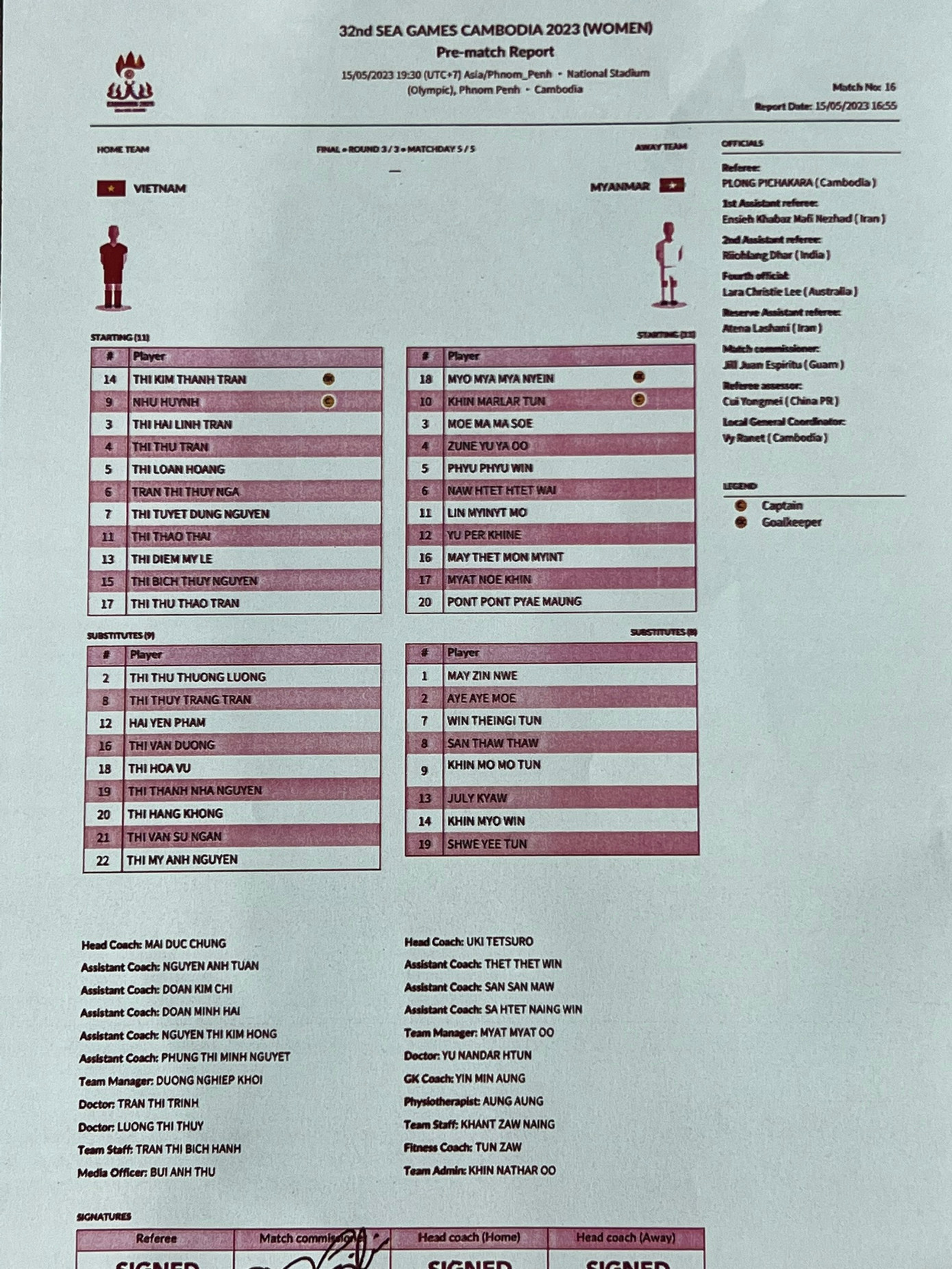 Đánh bại Myanmar, đội tuyển nữ Việt Nam lần thứ 8 giành HCV SEA Games ảnh 6 Đánh bại Myanmar, đội tuyển nữ Việt Nam lần thứ 8 giành HCV SEA Games ảnh 6