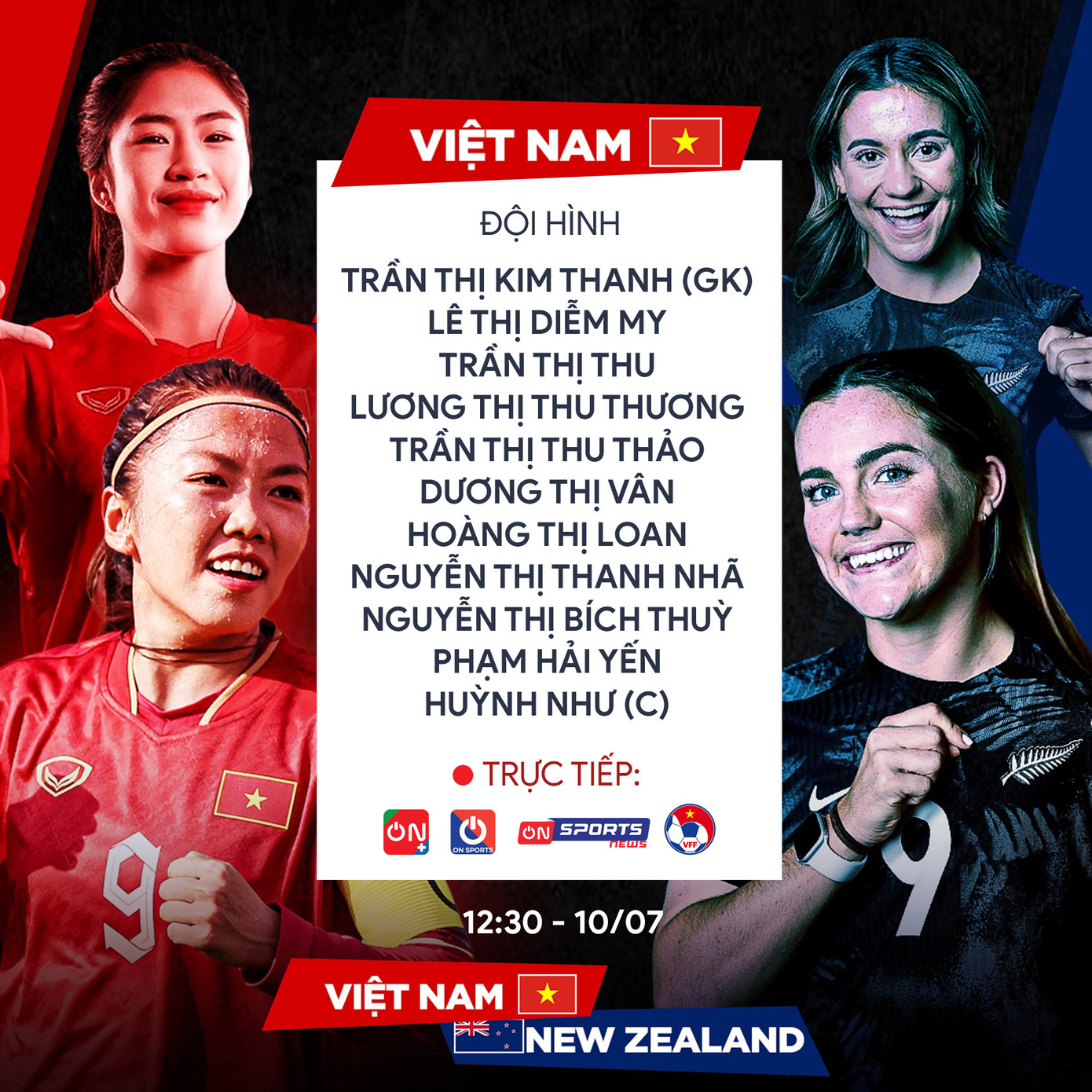 Đội tuyển nữ Việt Nam có màn thể hiện đáng khen dù thua New Zealand 0-2 ảnh 1 Đội tuyển nữ Việt Nam có màn thể hiện đáng khen dù thua New Zealand 0-2 ảnh 1