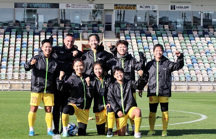 Đội tuyển nữ Việt Nam sẽ có màn so tài quan trọng với đội chủ nhà