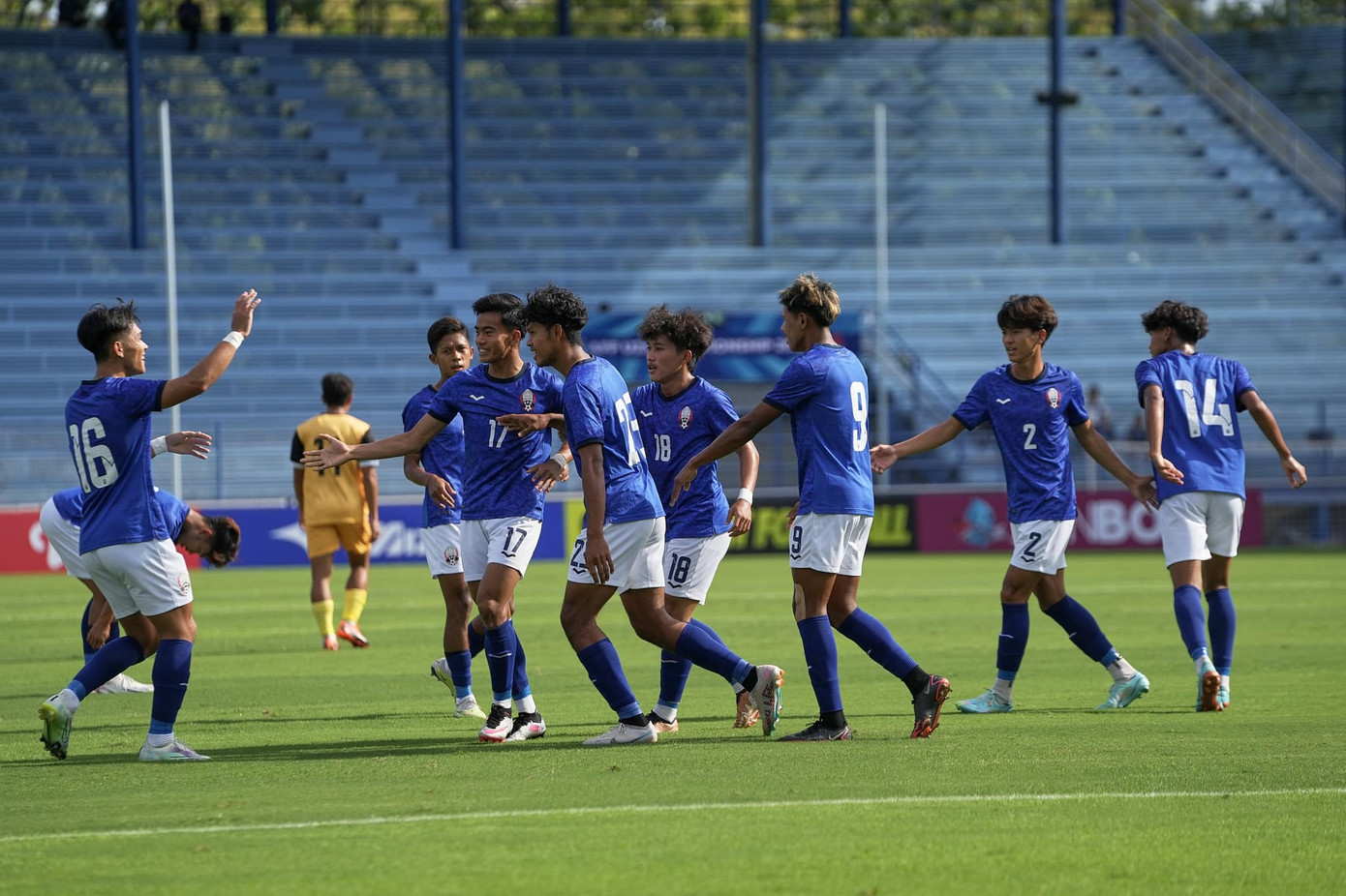 U23 Campuchia khởi đầu đầy ấn tượng