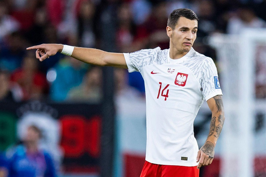 Jakub Kiwior tại World Cup 2022