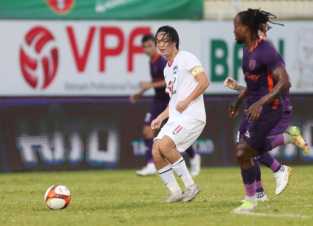 Tuấn Anh và các đồng đội sẵn sàng tiến xa ở Cúp Quốc gia 2023. Ảnh: VPF