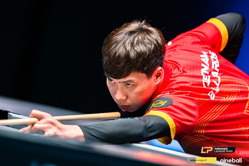 Lường Đức Thiện gặp khó ở giải pool 9 bi Ngoại hạng Anh