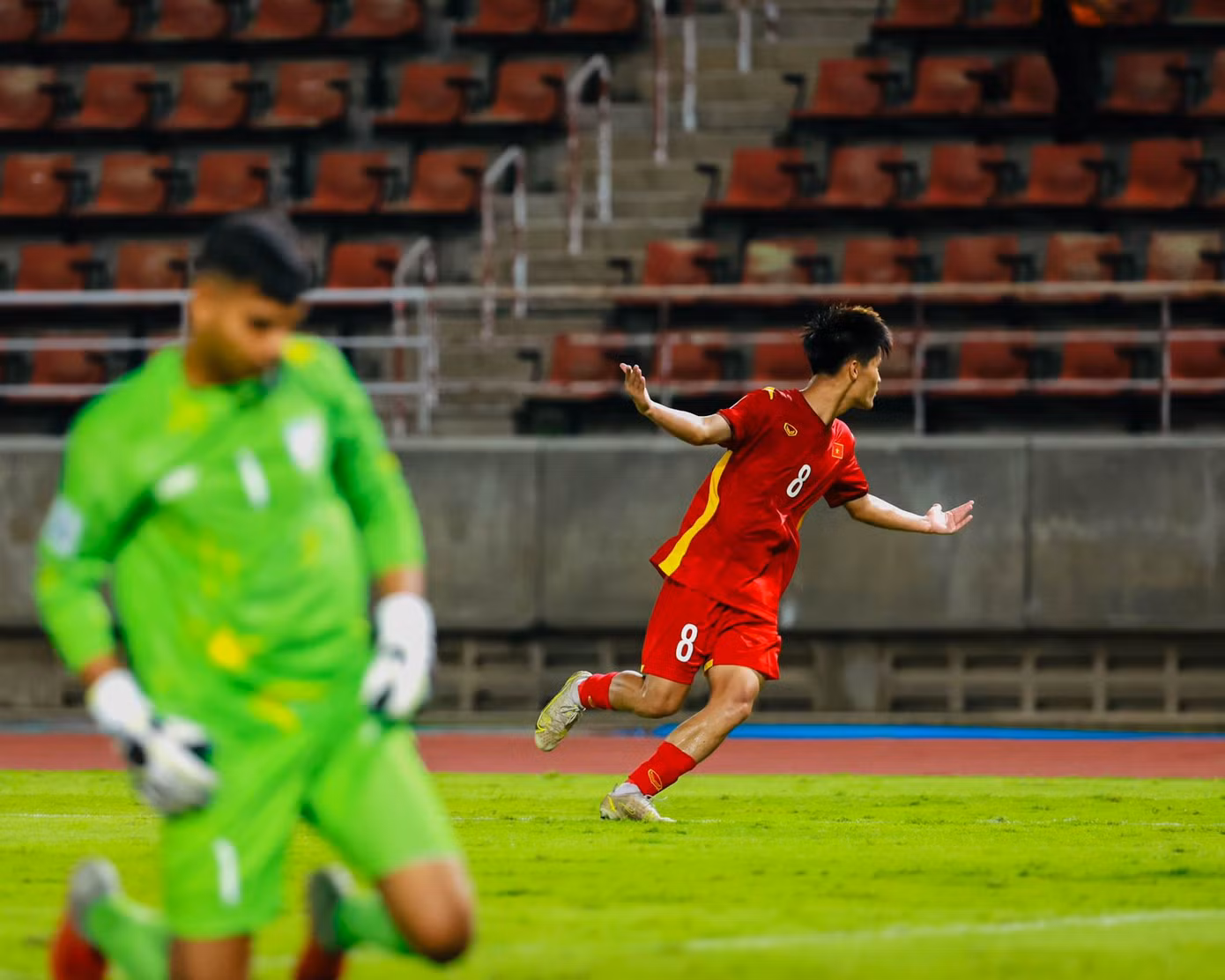 U17 Việt Nam đánh rơi chiến thắng trước U17 Ấn Độ. Ảnh: VFF U17 Việt Nam đánh rơi chiến thắng trước U17 Ấn Độ. Ảnh: VFF