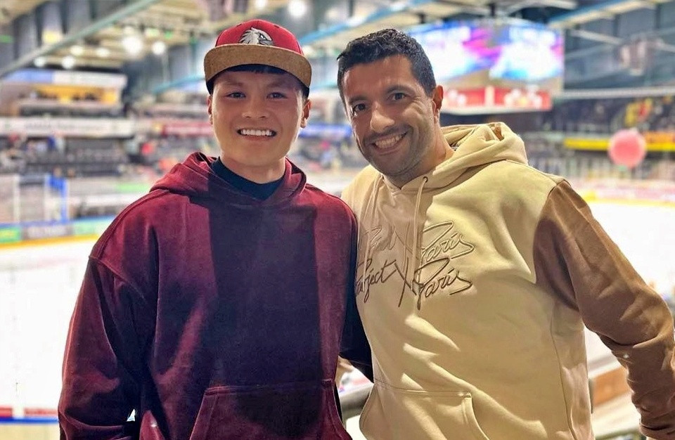 Quang Hải và người đại diện mới, Michele Fersini