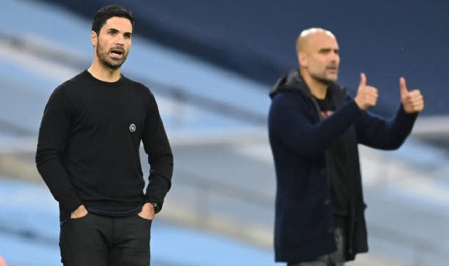 Arteta và Pep Guardiola luôn nói tốt về nhau.