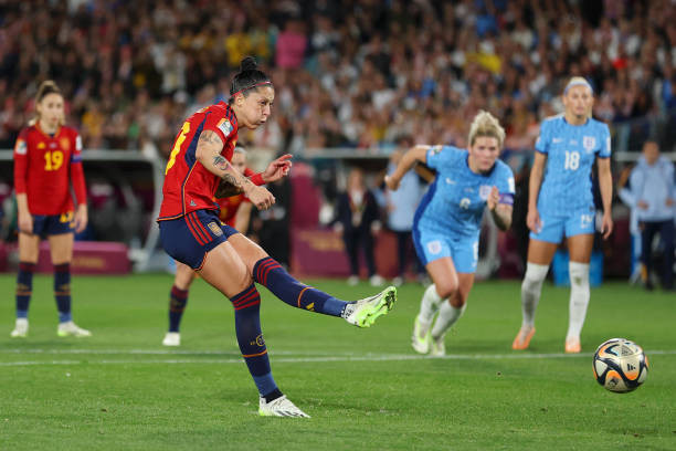 Vượt qua tuyển Anh, tuyển nữ Tây Ban Nha đăng quang ngôi vô địch thế giới ảnh 49