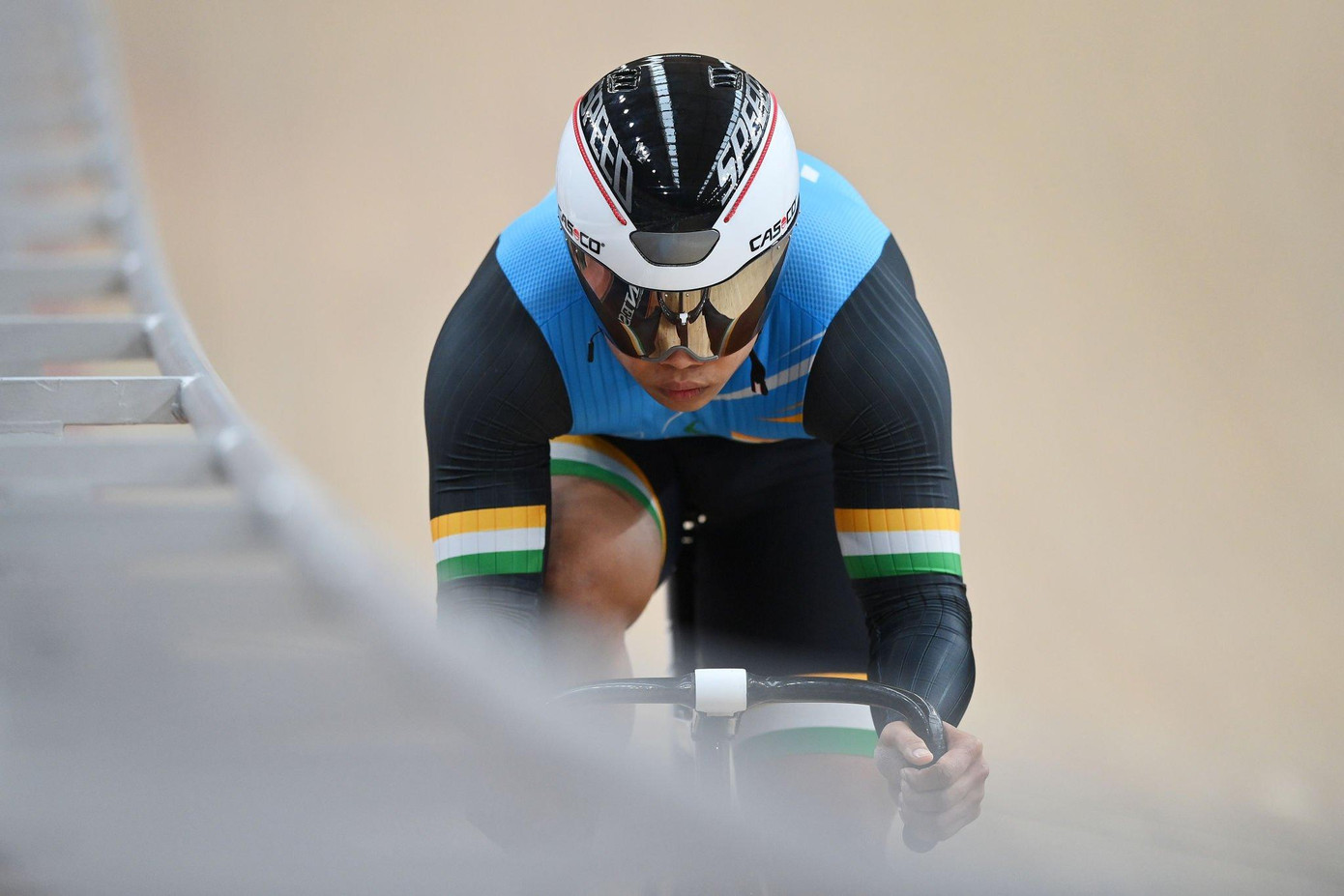 David Beckham Elkatohchoongo là ngôi sao đua xe đạp ở Ấn Độ David Beckham Elkatohchoongo là ngôi sao đua xe đạp ở Ấn Độ