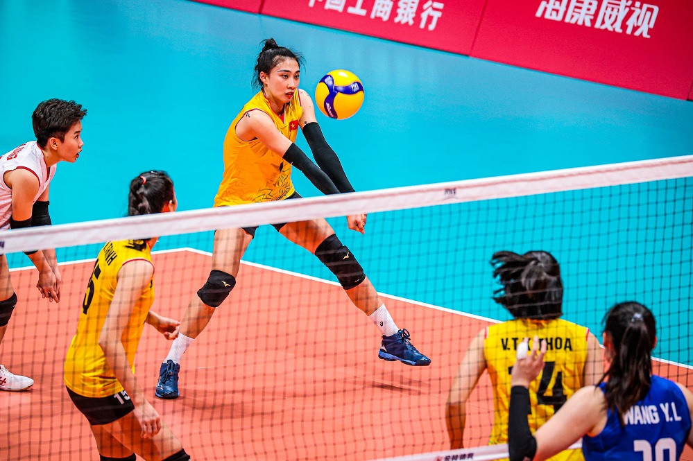 Tuyển bóng chuyền nữ Việt Nam gặp thử thách lớn ở bán kết Asiad 19 Tuyển bóng chuyền nữ Việt Nam gặp thử thách lớn ở bán kết Asiad 19
