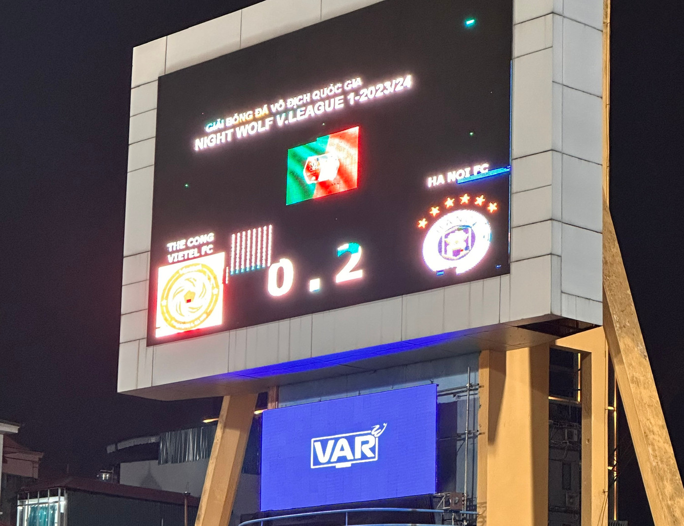 Thể Công Viettel chưa thể phá dớp trước Hà Nội FC. Ảnh: Như Ý Thể Công Viettel chưa thể phá dớp trước Hà Nội FC. Ảnh: Như Ý