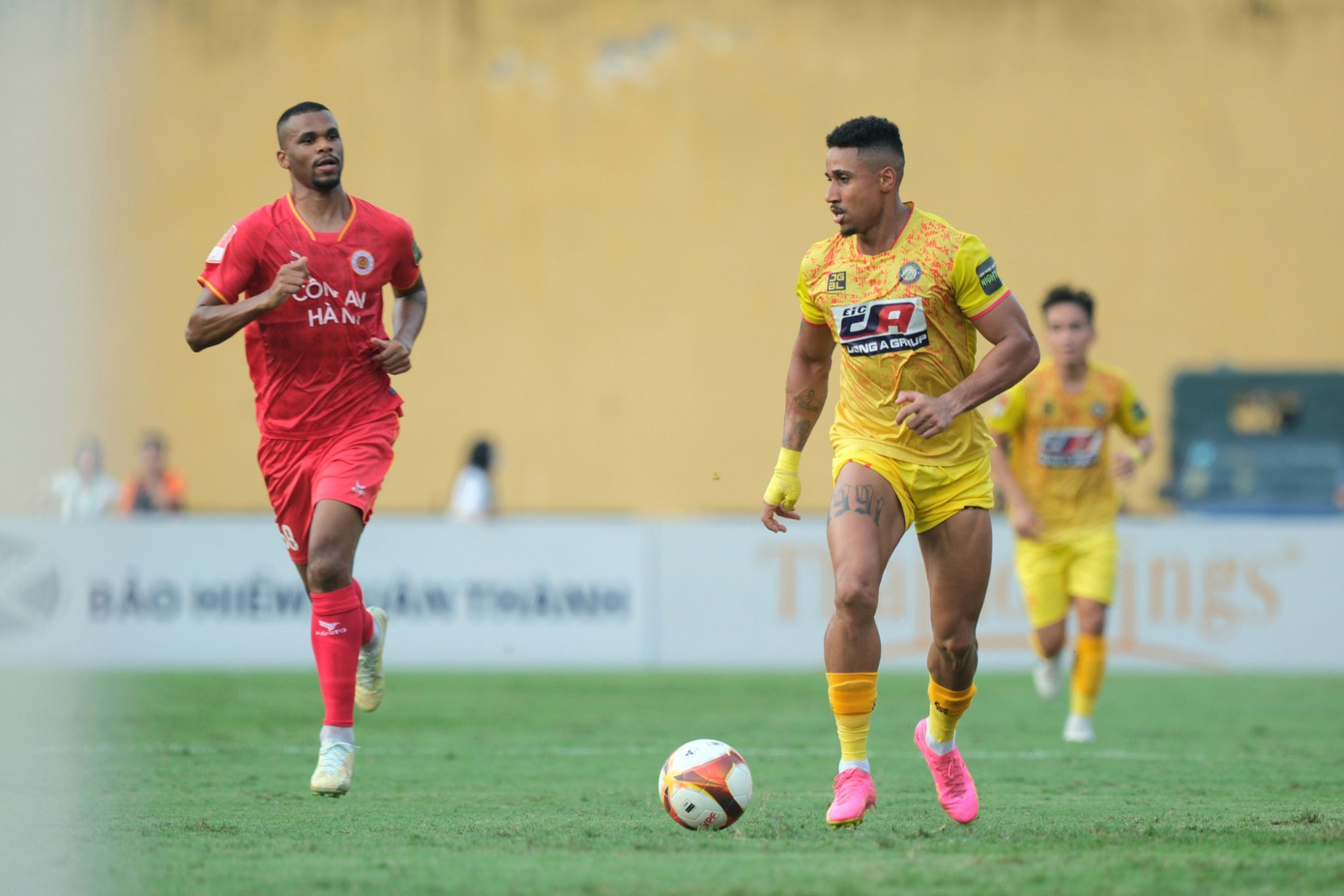 Thanh Hóa không còn nhiều động lực ở trận này. Ảnh: Mạnh Thắng