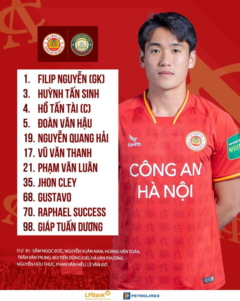 CAHN lên ngôi vô địch sau trận hòa 1-1 với Thanh Hóa ảnh 1