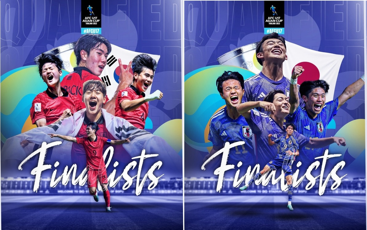 U17 Hàn Quốc và U17 Nhật Bản hứa hẹn tạo ra trận chung kết cực kỳ hấp dẫn U17 Hàn Quốc và U17 Nhật Bản hứa hẹn tạo ra trận chung kết cực kỳ hấp dẫn