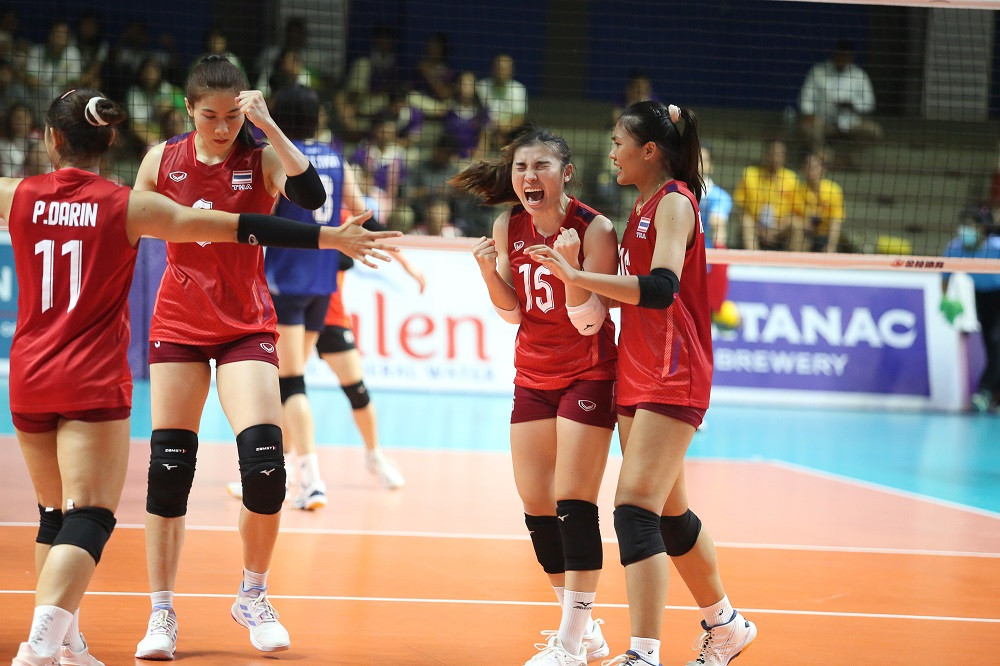 Thái Lan tiếp tục thống trị bóng chuyền nữ Đông Nam Á