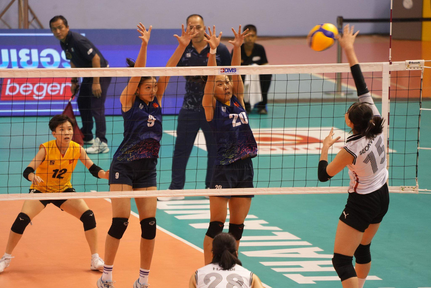 Tuyển nữ Việt Nam hướng đến chiến thắng thứ 2 ở giải bóng chuyền nữ vô địch châu Á 2023