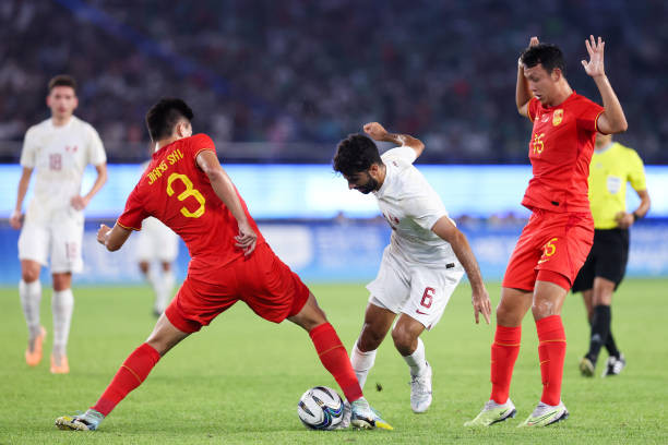 Hạ Olympic Qatar 1-0, Olympic Trung Quốc vào bán kết Asiad 19 ảnh 8 Hạ Olympic Qatar 1-0, Olympic Trung Quốc vào bán kết Asiad 19 ảnh 8