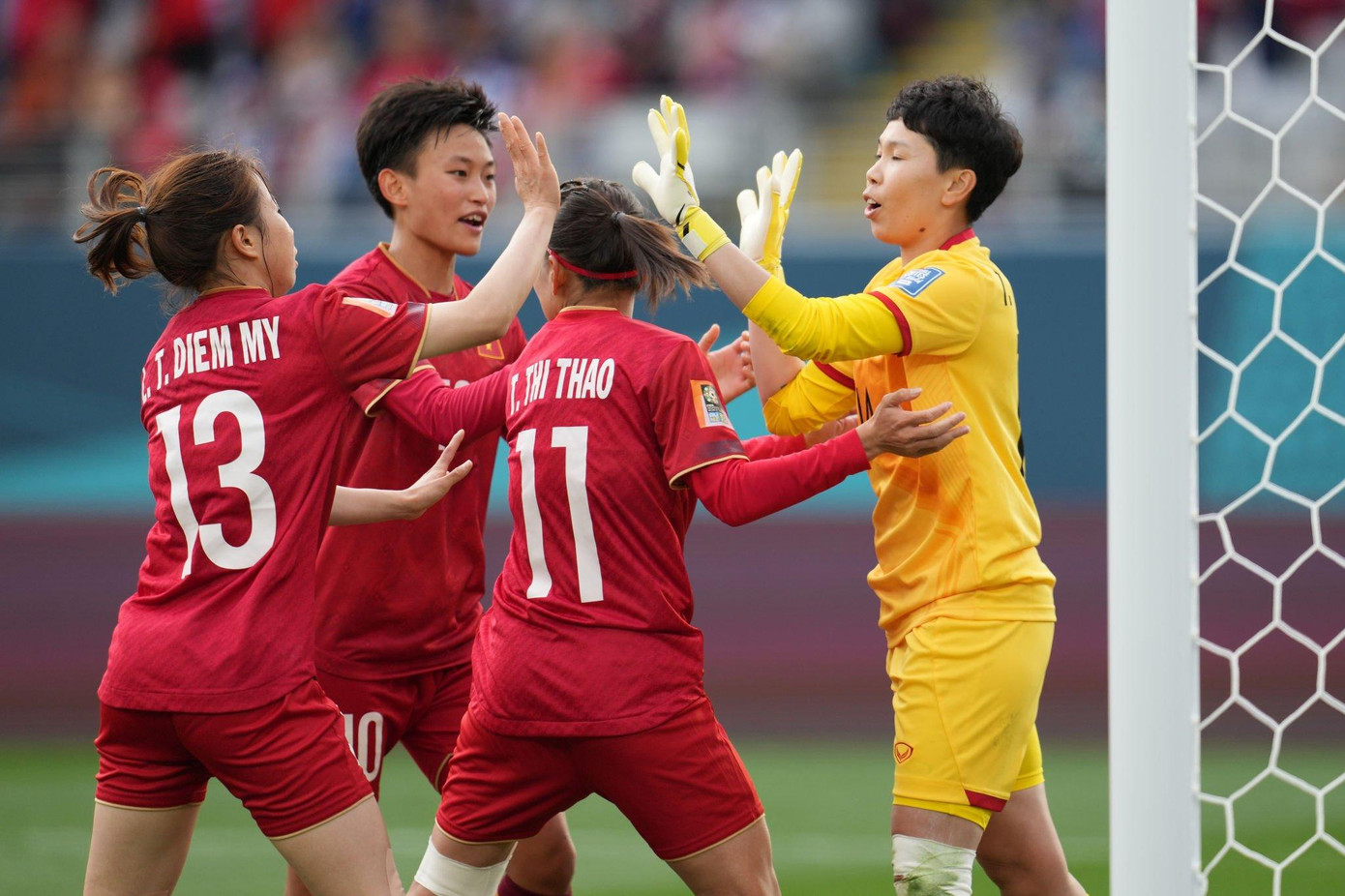 Thủ môn Kim Thanh đối mặt với trận đấu khó khăn khác ở World Cup nữ 2023 Thủ môn Kim Thanh đối mặt với trận đấu khó khăn khác ở World Cup nữ 2023