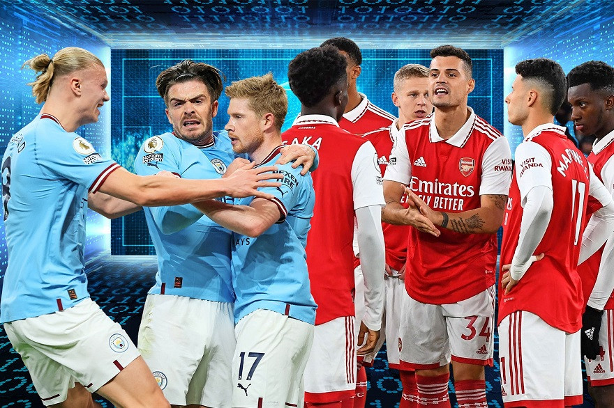 Arsenal hụt hơi trước Man City