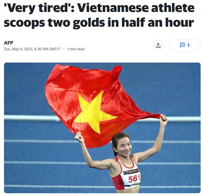 AFP ca ngợi Nguyễn Thị Oanh AFP ca ngợi Nguyễn Thị Oanh