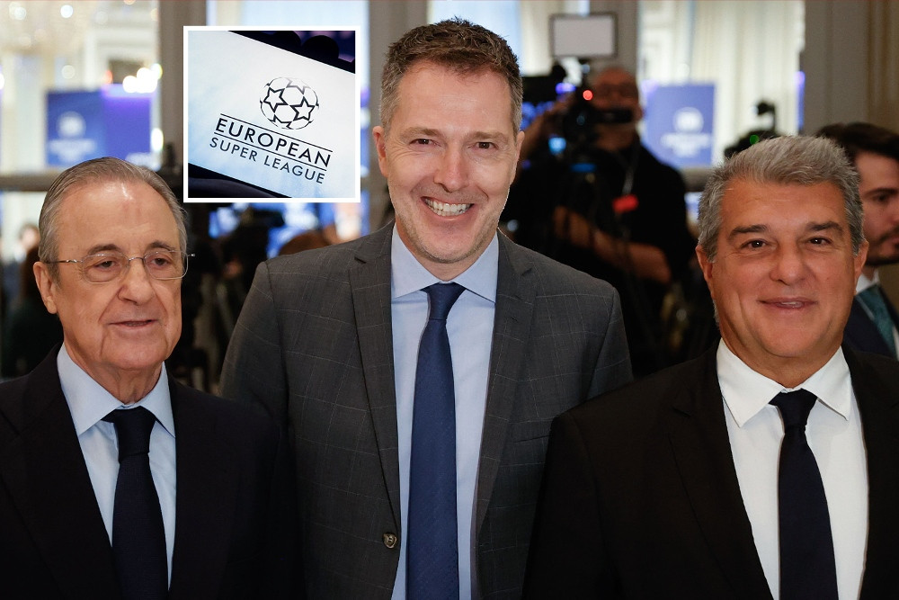 Super League của liên minh Real Madrid - Barcelona khó thành hiện thực