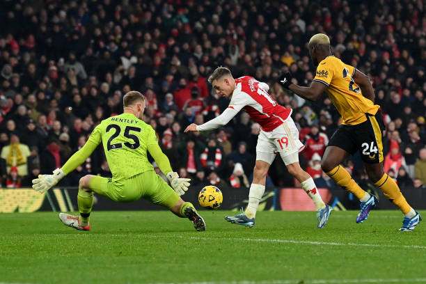 Đánh bại Wolves 2-1, Arsenal giữ chắc ngôi đầu Ngoại hạng ảnh 18 Đánh bại Wolves 2-1, Arsenal giữ chắc ngôi đầu Ngoại hạng ảnh 18
