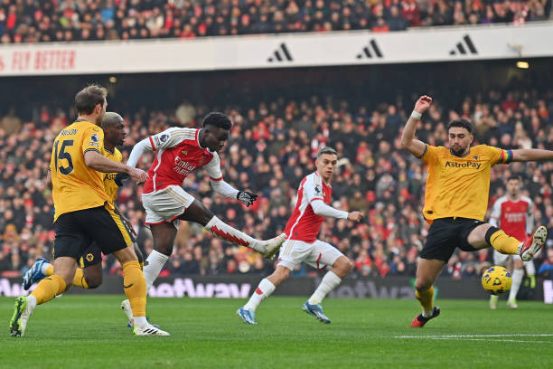Đánh bại Wolves 2-1, Arsenal giữ chắc ngôi đầu Ngoại hạng ảnh 7 Đánh bại Wolves 2-1, Arsenal giữ chắc ngôi đầu Ngoại hạng ảnh 7