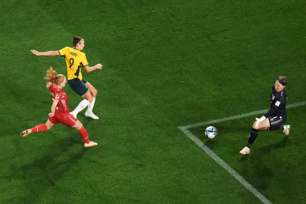 Hạ nữ Đan Mạch 2-0, chủ nhà Australia thẳng tiến vào tứ kết ảnh 8 Hạ nữ Đan Mạch 2-0, chủ nhà Australia thẳng tiến vào tứ kết ảnh 8