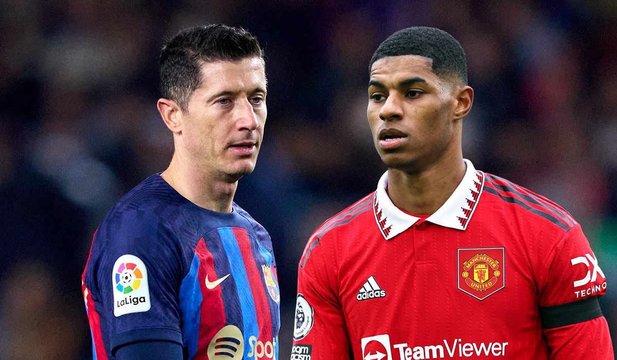 Lewandowski và Rashford là 2 trong số các tiền đạo hay nhất châu Âu mùa này Lewandowski và Rashford là 2 trong số các tiền đạo hay nhất châu Âu mùa này