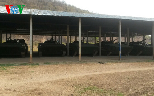 Campuchia khánh thành xưởng sửa xe tăng do VN viện trợ ảnh 1