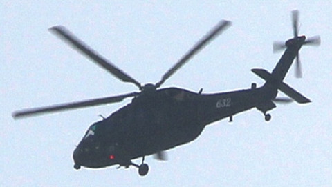 Nguyên mẫu Z-20 mang số hiệu 632 của Trung Quốc