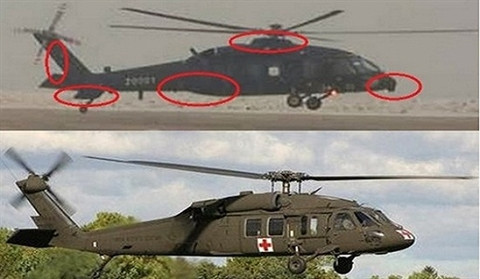 Ngoại hình của Z-20 Trung Quốc giống hệt S-70 Black Hawk của Mỹ