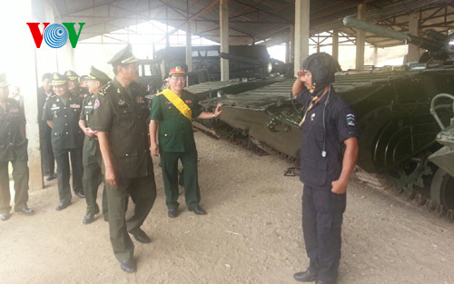 Campuchia khánh thành xưởng sửa xe tăng do VN viện trợ ảnh 2