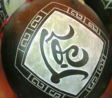 Ngỡ ngàng thư pháp trên... dưa của bạn trẻ Cần Thơ ảnh 7