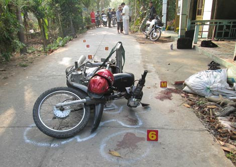 Đang tập thể dục bị xe đâm chết ảnh 1