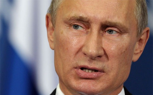 Tổng thống Nga Vladimir Putin - Ảnh: Bloomberg.