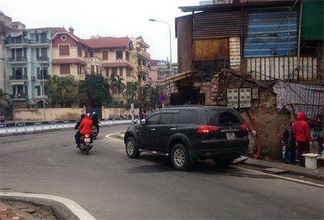 Các phương tiện lưu thông thông thoáng trên đường Trần Phú - Kim Mã